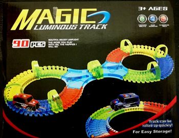 Magic luminous track svietiaca autodráha 90 ks