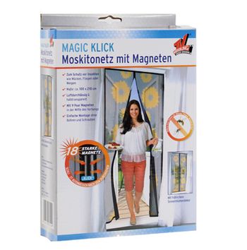 Magnetická sieťka na dvere 210 cm so slnečnicami