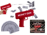 Money gun - pištoľ na bankovky
