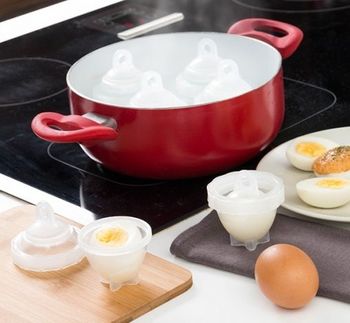 Nádobky na varenie vajíčok Egg 6+1 ks