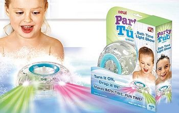 Plávajúci svetelný disk - Party in the Tub