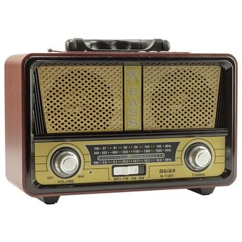 Retro rádio s bluetooth, MP3 a FM tunerom