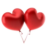 Sada balónov Srdce 12ks