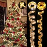 Svietiaca vianočná stuha SHINESTRAP 5m - zlatá