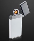 Ultratenký nabíjací USB zapaľovač - biely
