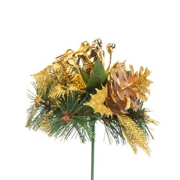 Vianočná dekorácia 21 cm - zlatá